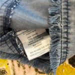 Black Swan  Micah Ombré Lace-Up Denim Top in Blue Size‎ Medium Photo 6