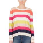 Adyson Parker NWT  multicolored stripped super Soft Sweater Medium Photo 2