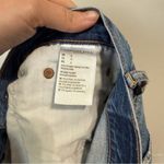 American Eagle  Medium Wash High Waisted 90s Boyfriend Short Distressed Size 4 Photo 7