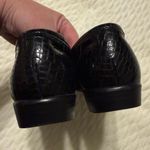 SAS Simplify Black Patent Leather Croc Embossed Loafers Shoes Women’s Sz 9 Slim Photo 4