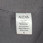 Alexis NWT Fiore Dress in Black Midi A-Line Wool Size Large Photo 12