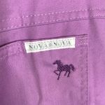 Vintage NOVA NOVA Purple Women’s Trouser Pants w/ Belt Size 22 Photo 1