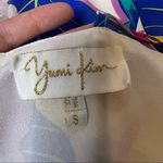Yumi Kim  tropical floral silk romper sz S small Photo 4