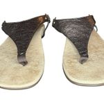 Vionic Kirra Metallic Bronze Thong Sandal Size 7 Photo 3