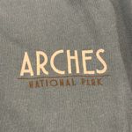 Comfort Colors Arches nat’l park Heavyweight Cotton Tee green lg travel America Photo 2