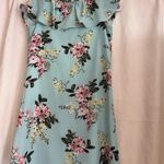 Maison Jules Floral Ruffle Sleeveless Dress Photo 3