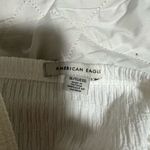 American Eagle  Outfitters Cream Textured Top Photo 2