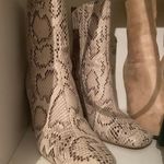 SheIn Snakeskin Boots Photo 0