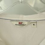 Vineyard Vines  Striped Hoodie Pullover Nautical White Blue Women's XL‎ Modal Photo 2