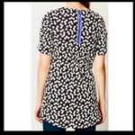 Deletta Anthropologie Black and White Polka Dot Top; XS Women’s Photo 1
