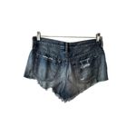 Free People  We The Free Distressed Button-Fly Cut Off Jean Shorts Women's 28 Photo 2