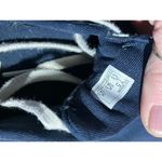 Vans Era Low Top Navy & White Front Tie Slip On Sneakers Shoes Women size 7.5 Photo 6