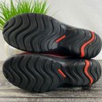 Lands' End Land’s End Red & Black Suede Zip Up Athletic Shoes 7.5 Photo 5