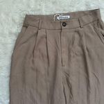 Reformation Mason Pant High Waist Trousers Relaxed Wide Leg Khaki 4 NWT New Photo 5