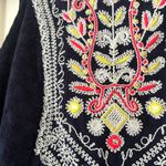 Maeve Anthropologie - Tisa Swing Dress- Embroidered Mirrors & Flowers - Sz 0 Photo 2