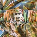 Roxy  Midnight Avenue Blue Floral‎ Print Boho Wide Leg Pull On Pants Size XS Photo 2