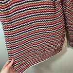 John + Jenn ✨  Striped Pullover Sweater Small Pink Photo 5