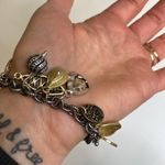 Chico's Chico’s Celtic Charm Bracelet Magnetic Clasp EUC OS Silver-Tone Metal Photo 2