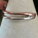 Sterling Silver & Copper Artisan Cuff Bracelet – Signed DCG Photo 2