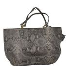 Tory Burch  Thea Snakeskin Tote Bag Purse Shoulder Large Photo 11