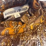 Hudson Madison and  SMOCKED WITH RUFFLE NECK TOP Long sleeve dress size medium Photo 7