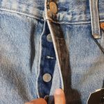 Levi's  Womens Wedgie Frayed Jeans Size 32 Blue Denim Button Fly NWT High Waist Photo 8