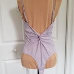 Sage The Label Women's Bodysuit Twist Back Adjustable Straps Lavender Sz XS Photo 1