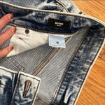 EXPRESS Light Blue Distressed Jeans Photo 2