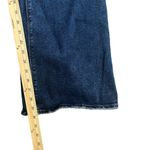 LOLA Premium High Rise Flared Denim Jeans Womens Size 8 Dark Wash Edgy Simple Blue Photo 12