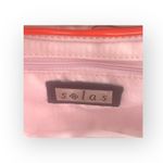 new Solas ☯︎︎ Healing Light Up Convertible Clutch Bag Handbag ☯︎︎ Black Leather Photo 7