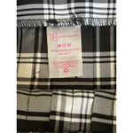 No Boundaries  Juniors' Mini Denim Pleated Black & White Skirt Medium (7-9) NWOT Photo 4