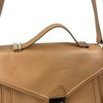 Loeffler Randall  Tan Leather Envelope Style Handheld Worn Crossbody Shoulder Bag Photo 4