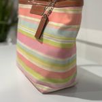 Coach Hampton Stripe Tote Bag Photo 3