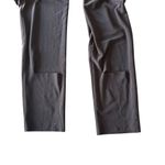 Norma Kamali - Long Sleeve Deep V-Neck Catsuit w/ Footie Slits Sz L Photo 7