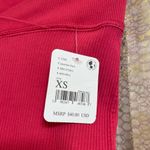 Free People Movement Free Throw Ribbed Hot Pink Bike Shorts Passion Fruit XS Photo 2