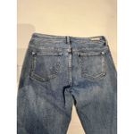 Pilcro and the Letterpress Pilcro Woman’s Slim Boyfriend‎ Side Stripe Jeans Size 29 Animal Print Denim Photo 3