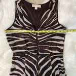 Michael Kors Zebra Print Dress Size 6 Photo 5