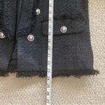 EXPRESS Black Tweed Style Blazer Suit Jacket Coat Size Medium Stretch Soft EUC Photo 5