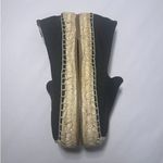 Soludos NWOB The Original Espadrille Sandals Cotton Jute Loafers Black sz. 6.5 Photo 1