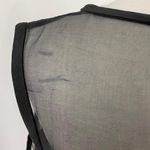 Shoshanna New  Metallic Foil Herringbone Tweed Sheer Yoke Sleeveless Dress Photo 15