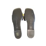 Stella McCartney NIB Falabella Two Tone Chain Embellished Slides in Black Sz 39 Photo 6