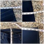 J Brand  Low Rise Skinny Jeans Dark Wash Blue Size 30 Goth Grunge Edgy Moto Biker Photo 3