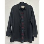 Wrangler VTG  Silver Lake Women’s Western Shirt Size 3X Button Up Cowgirl Rodeo Photo 7