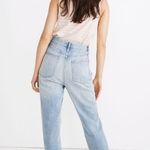 Madewell The Momjean High Rise Straight Gilford Wash: Ripped Edition Size 25 Photo 16