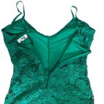 Jack by BB Dakota  Anthropologie Lace Romper Sleeveless Green‎ V-Neck Size 4 Photo 11