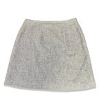 Talbots Wool blend marled subtle herringbone button detail pencil skirt preppy Photo 2