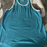 PINK - Victoria's Secret Victoria Secret Pink Sleeveless Shirt Blue Medium  Photo 0