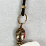 New Chipped White Marble Rock Stone Leather Strand Necklace Photo 2