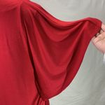 Charming Charlie NWT Red Sequin Collared Dress Shirt Size Large Photo 6