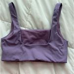 Girlfriend Collective Purple Sports Bra Photo 1